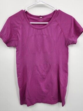 Lululemon Swiftly Tech Short Sleeve  Rose Pink  SZ 6